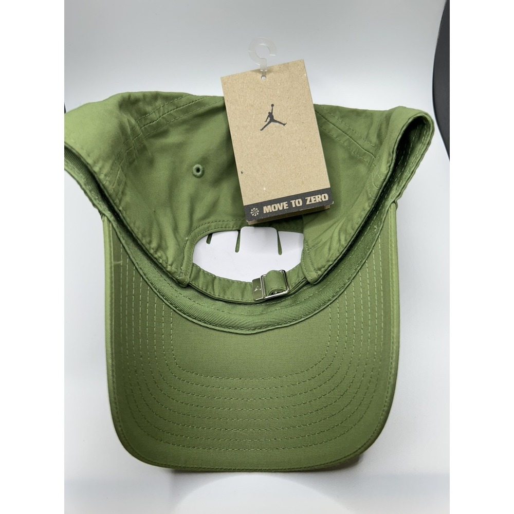 Nike Air Jordan Club Cap Hat Unstructured Olive M/L Adult Unisex FD5185-340 - Picture 3 of 5